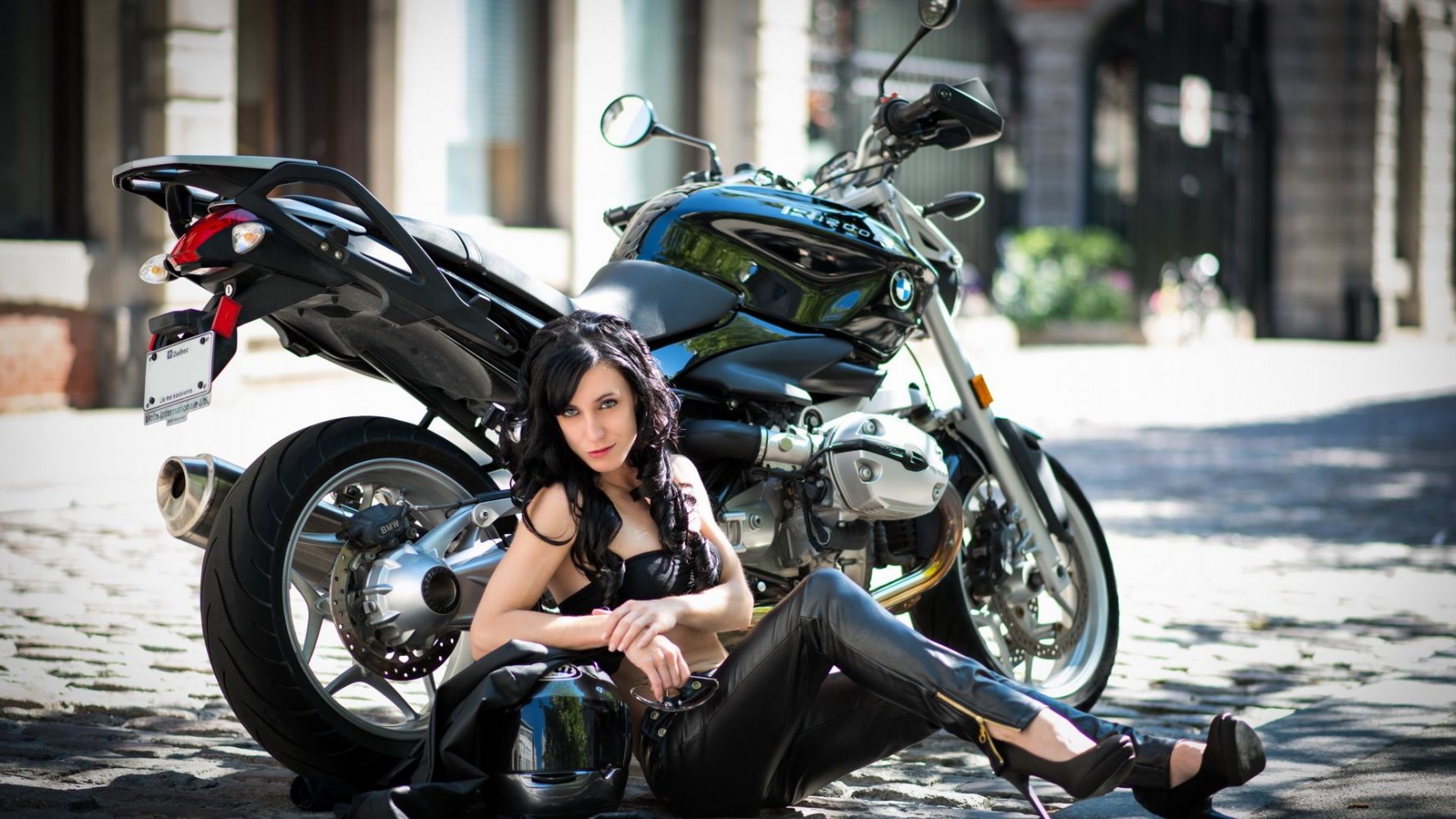 European women on bikes in Sapporo